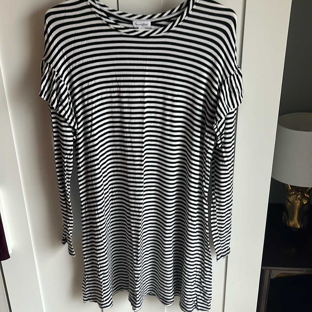 Love Fire Brand Striped Dress